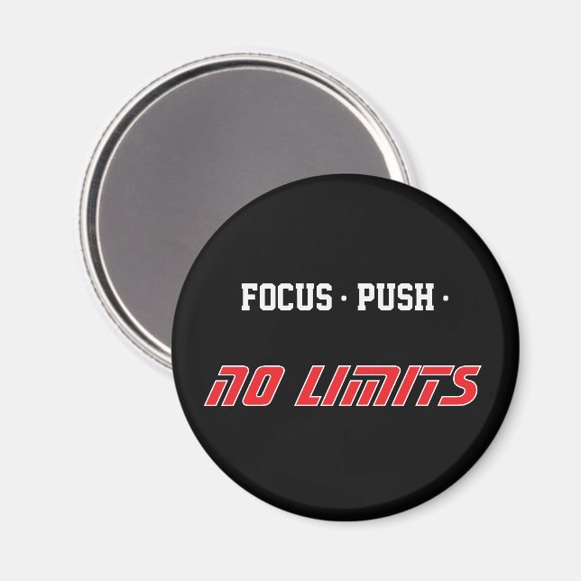 Motiverande Fitness Magnet (Front/Back)