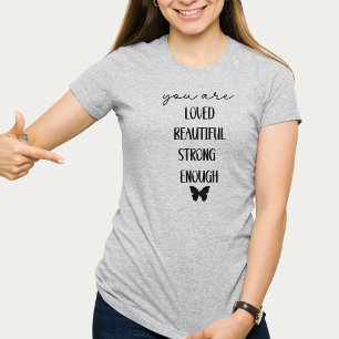 Motiverande fjärilsvampar t shirt