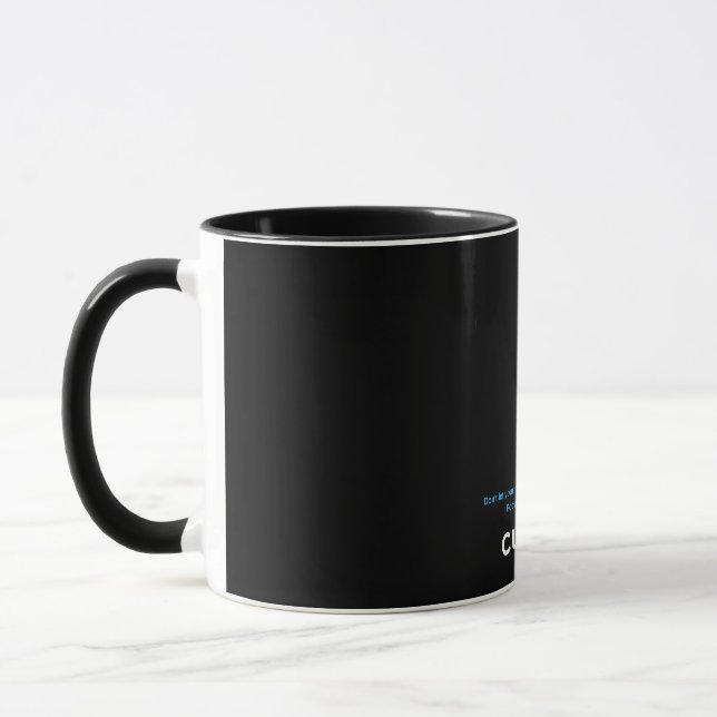 Motiverande Fokus Steg Framåt Citat – Minimalistis Mugg (Vänster)