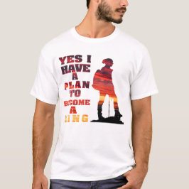 Motiverande fotoshop-design t shirt