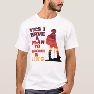Motiverande fotoshop-design t shirt