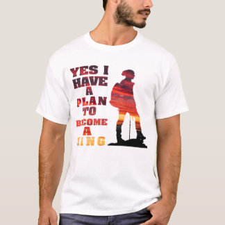Motiverande fotoshop-design t shirt