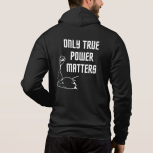 Motiverande fras med muskulär arm t shirt