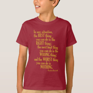 Motiverande "gör något" Citattskjortor och jacka T-shirt