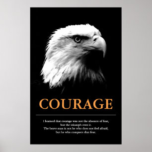 Motiverande inspiration för motivationell svartvit poster