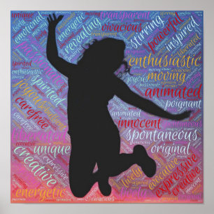 Motiverande inspiration Motiverande Poster