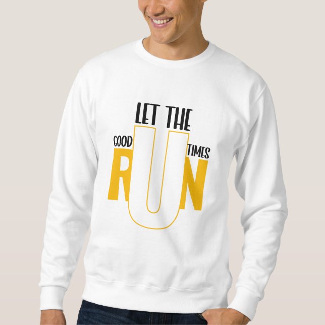 Motiverande inspirationsofferter för Springa Sprin Lång Ärmad Tröja (Framsida)