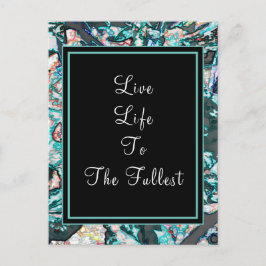 Motiverande inspirerande Anpassningsbar för att sä Vykort