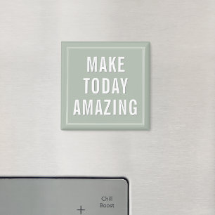 Motiverande Inspirerande Bekräftelse Citat Magnet