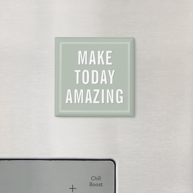Motiverande Inspirerande Bekräftelse Citat  Magnet (Skapare uppladdad)