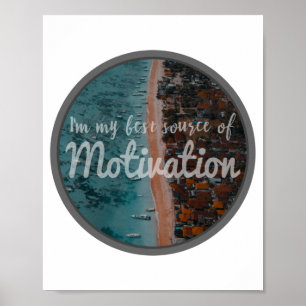 Motiverande, inspirerande citat för själv kärlek poster