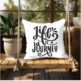 Motiverande inspirerande citattecken för värdbusss kudde