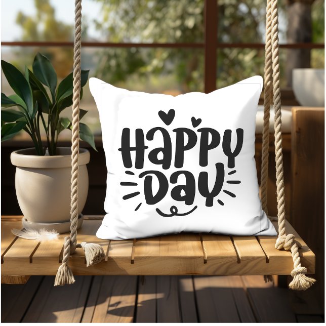 Motiverande inspirerande citattecken för värdbusss kudde (Skapare uppladdad)