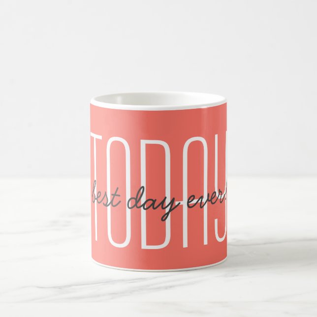 Motiverande inspirerande citattecken kaffemugg (Center)