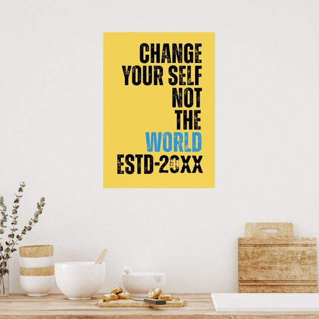 motiverande inspirerande fitnesscitat posters (Kök)