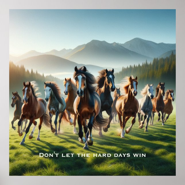 Motiverande inspirerande Poster (Framsidan)