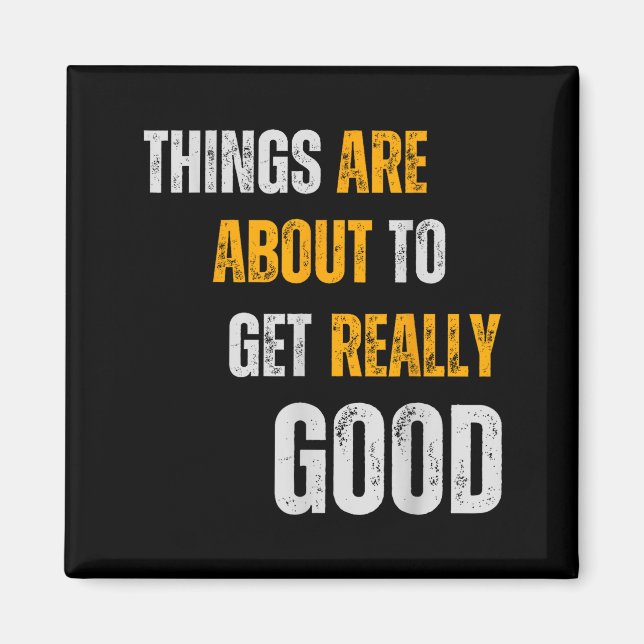 Motiverande inspirerande vänlighetscitat magnet (Framsidan)