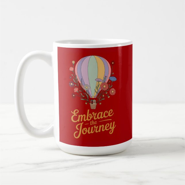 Motiverande Isolerad Vattenflaska  Kaffemugg (Vänster)