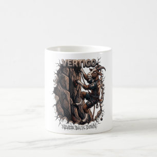 Motiverande Klippblock GOAT Tecknad Film Kaffemugg