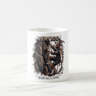 Motiverande Klippblock GOAT Tecknad Film Kaffemugg