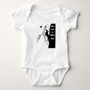 Motiverande klippklättring t shirt