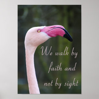 Motiverande kristna citattecken inspirerande tal poster