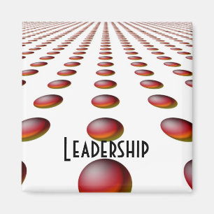 Motiverande ledarskapsdesign magnet