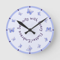 Motiverande lila Butterflies Kids-rum
