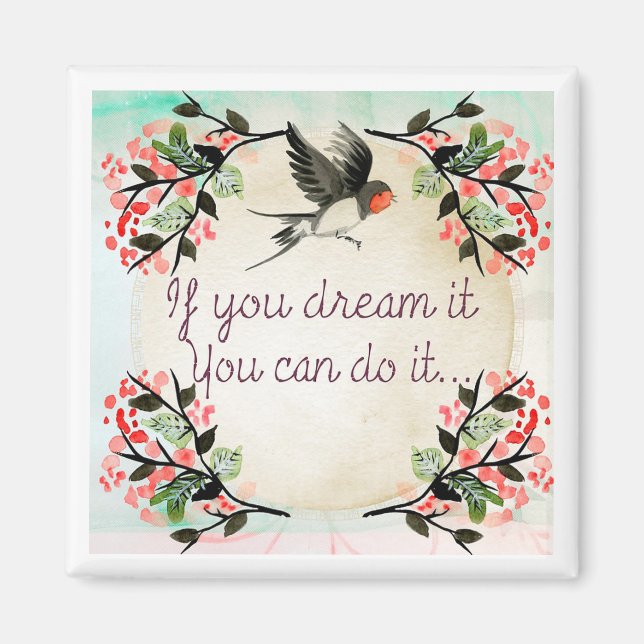 Motiverande Magnet (Framsidan)