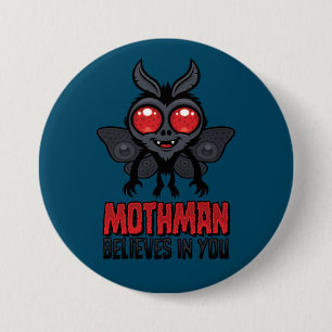 Motiverande Mothman Tro På Dig Knapp
