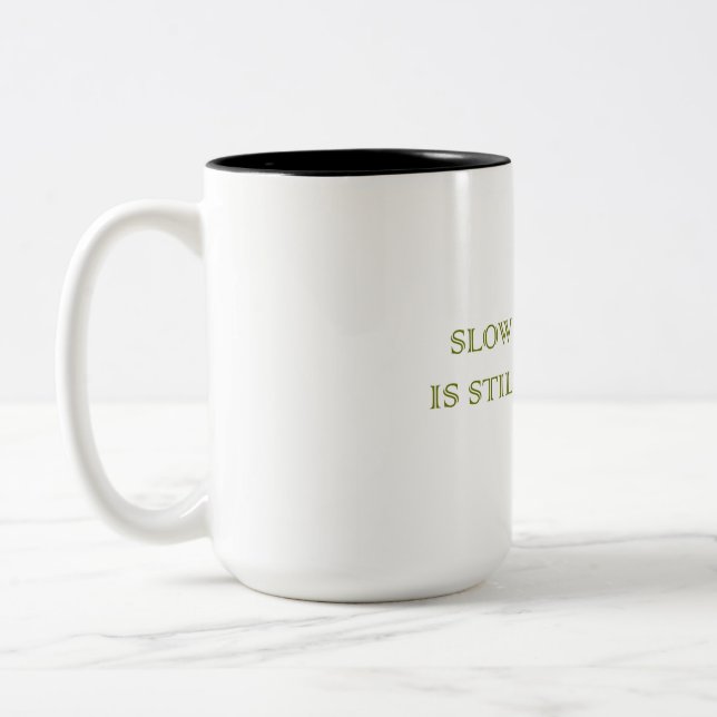 Motiverande Mugg för Långsam Framgång (Vänster)