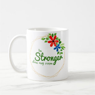Motiverande och inspirerande citat för framgång kaffemugg