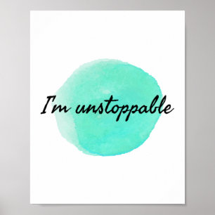 Motiverande och inspirerande citat för framgång. poster