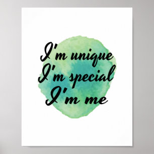 Motiverande och inspirerande självutlösande citat  poster