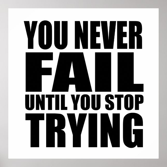 Motiverande offertframgångar poster (Framsidan)