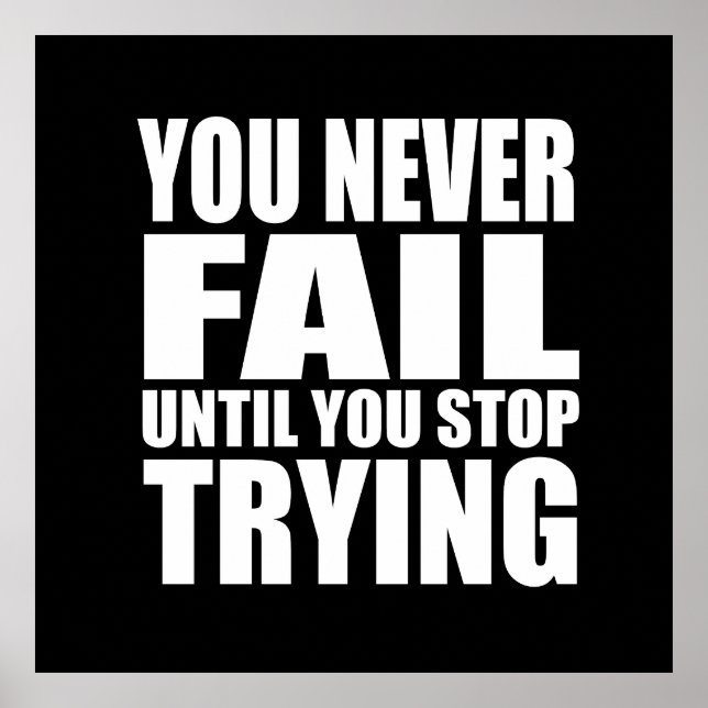 Motiverande offertframgångar poster (Framsidan)