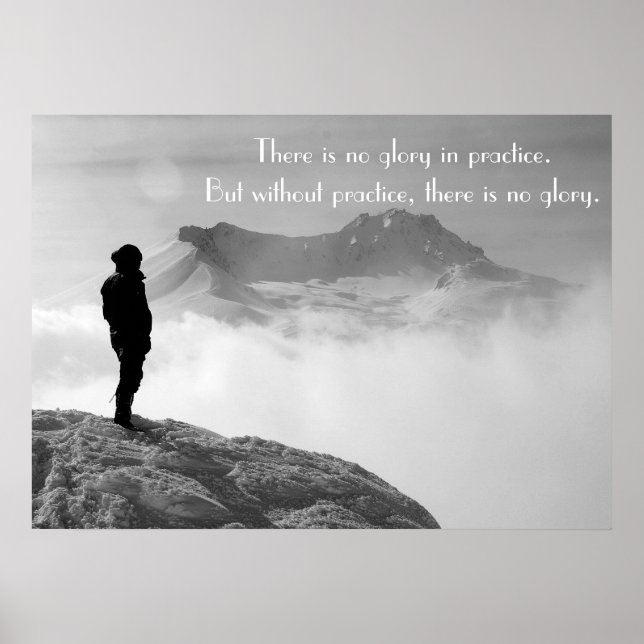 Motiverande Ord för praxis och upprätthållande Poster (Framsidan)