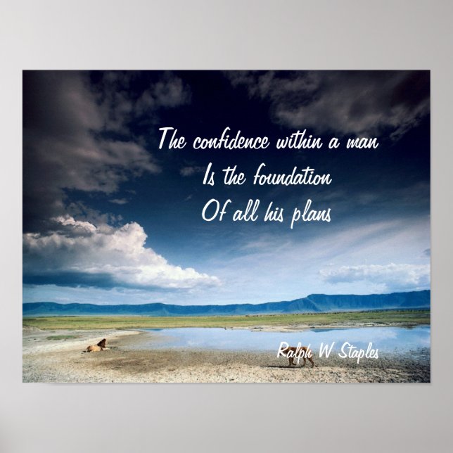 Motiverande ord poster (Framsidan)