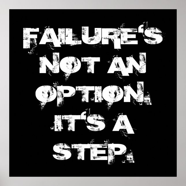 Motiverande Ord Poster (Framsidan)