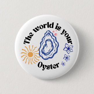 Motiverande Oyster Knappnål Knapp