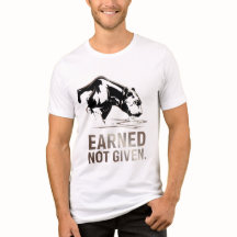 Motiverande Panther Gym Citat T-Shirt