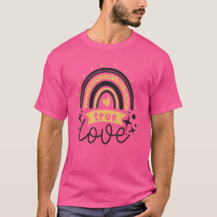 Motiverande Positiv Citat Bekräftelse Regnbåge Mi T Shirt