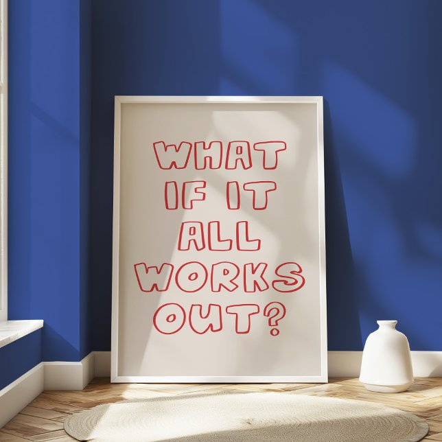 Motiverande Positiv Citat Minimal Handskriven Poster (Skapare uppladdad)