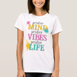 Motiverande positiva citattecken t shirt