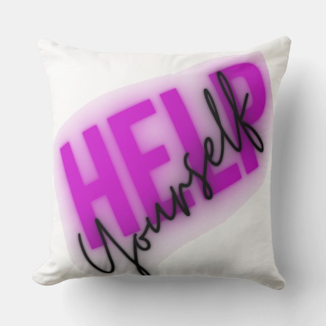 Motiverande positivt citatdesign kudde (Framsida)