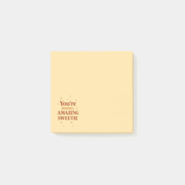 Motiverande Post-it-lappar med Citat Post-it Block