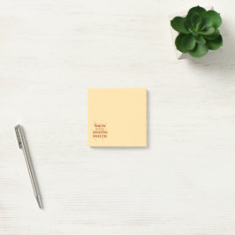 Motiverande Post-it-lappar med Citat Post-it Block