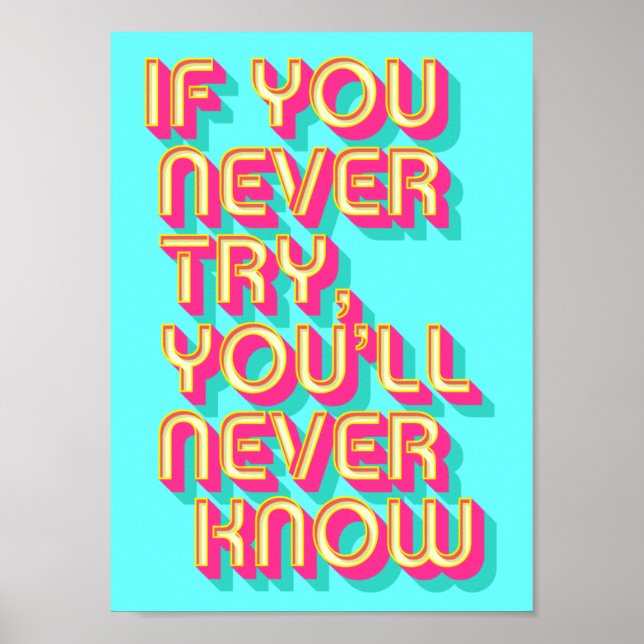 Motiverande Poster (Framsidan)