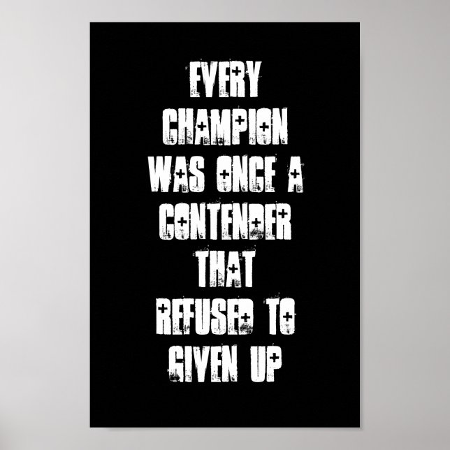 Motiverande Poster (Framsidan)