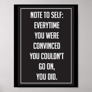 Motiverande Poster